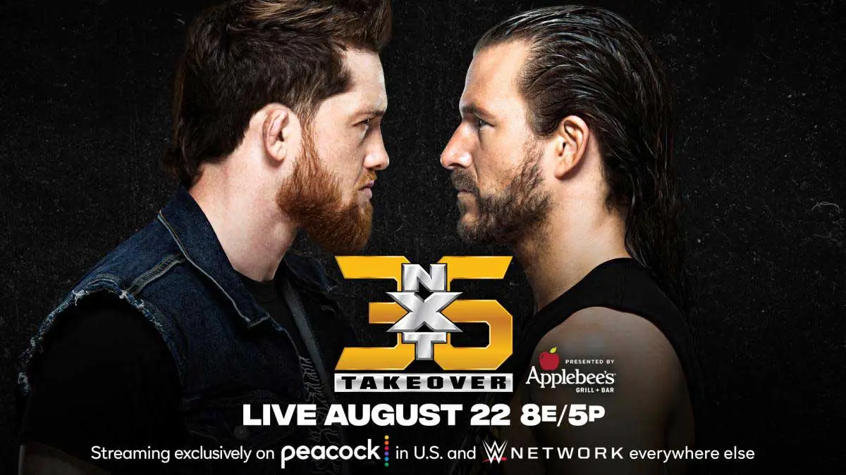 Adam Cole vs Kyle Reilly NXT TakeOver 36