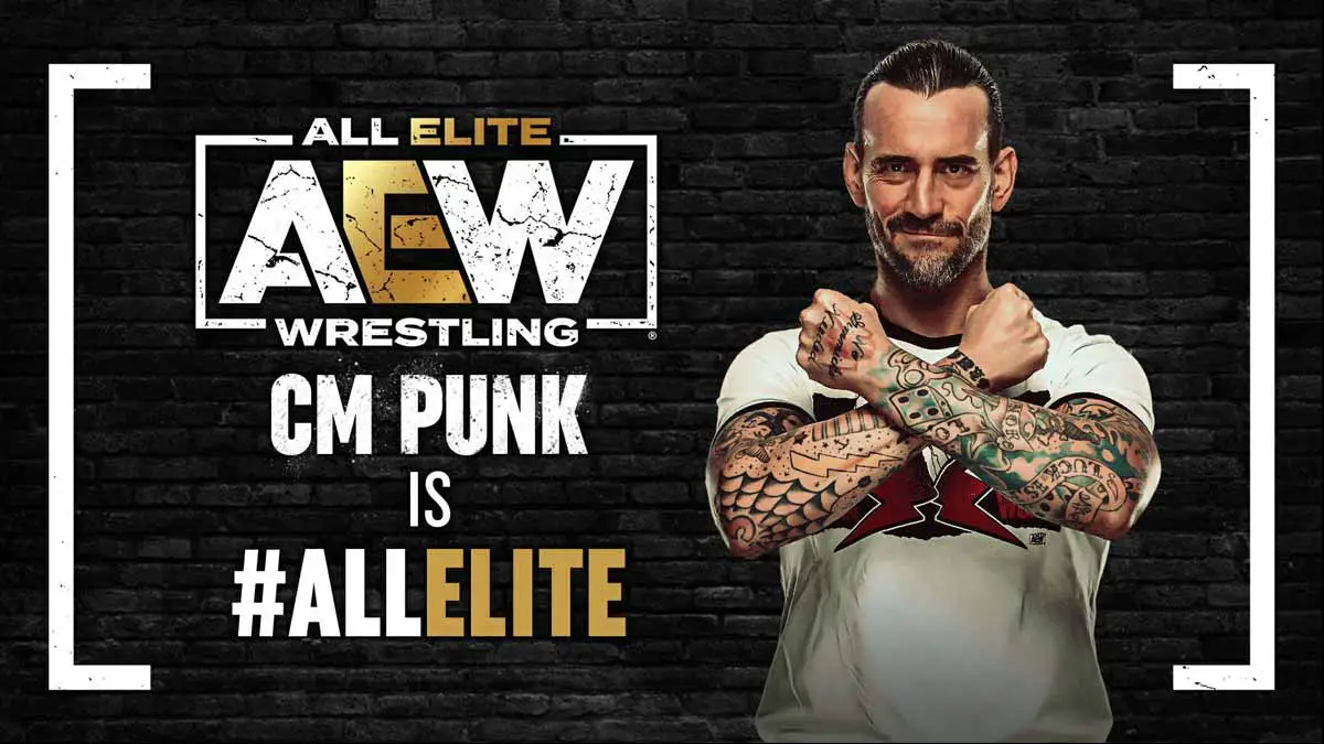 CM Punk AEW All Elite Wrestling