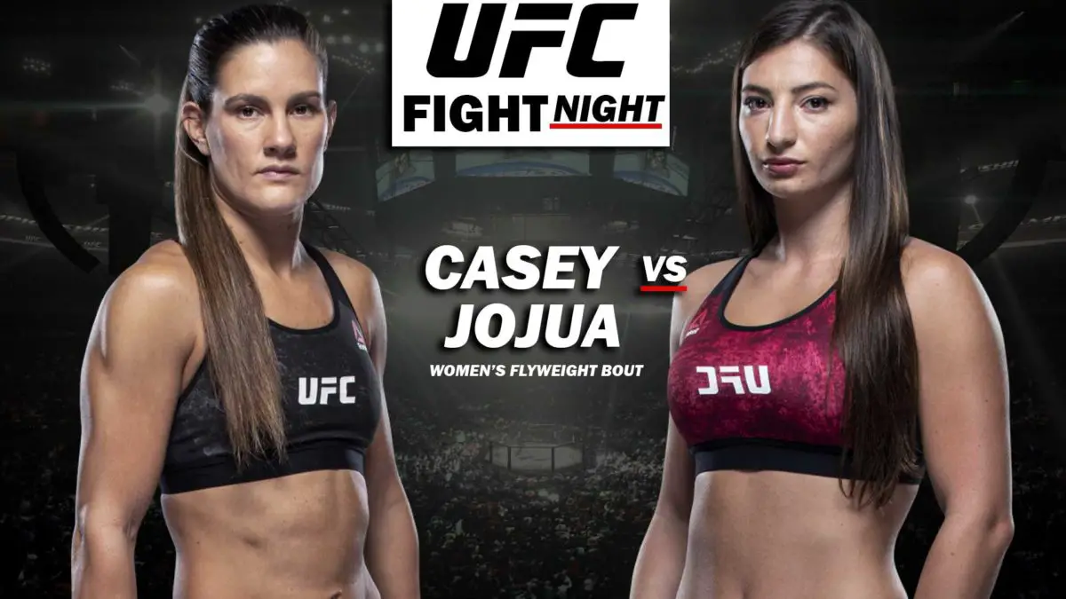 Cortney Casey vs Liana Jojua UFC Fight Night 21 August 2021