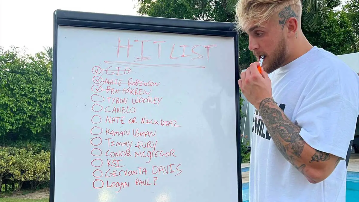 Jake Paul Wishlist