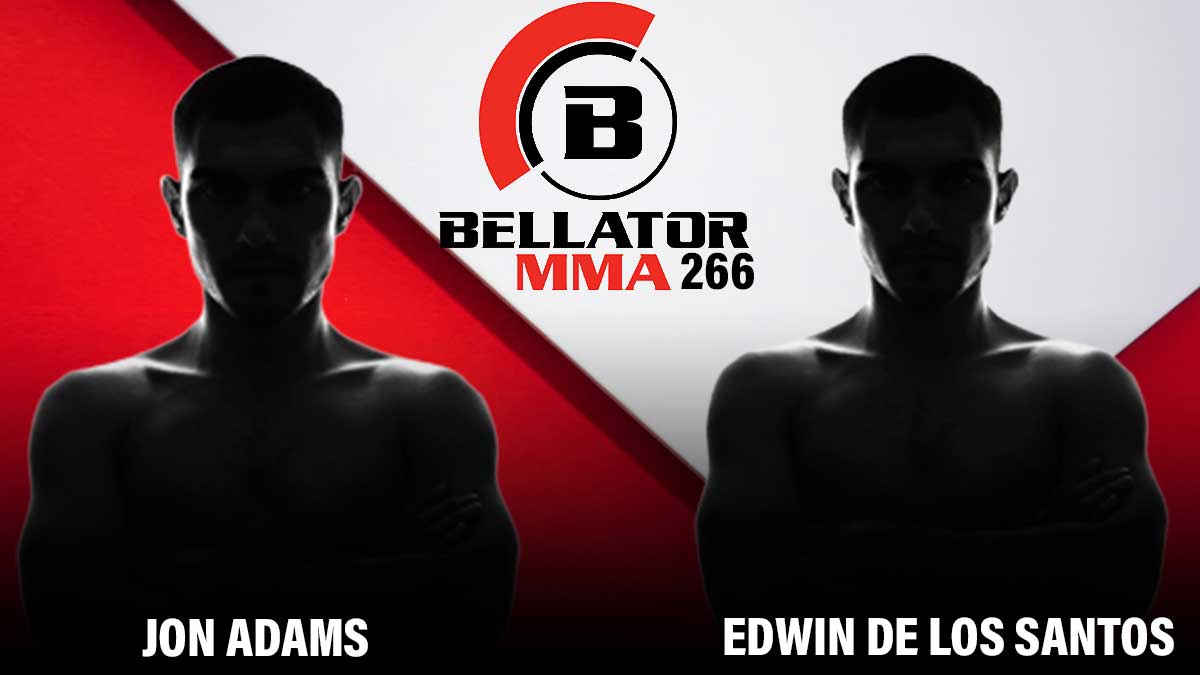Jon Adams vs Edwin De Los Santos Bellator 266