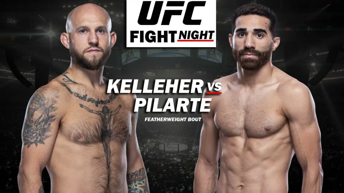 Kelleher vs Pilarte UFC Fight Night 21 August 2021