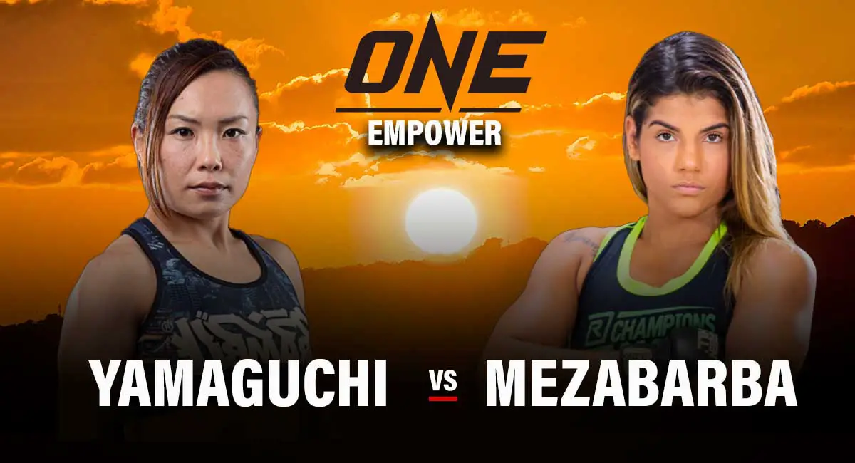 Mei Yamaguchi vs Julie Mezabarba One Champion Empower 2021