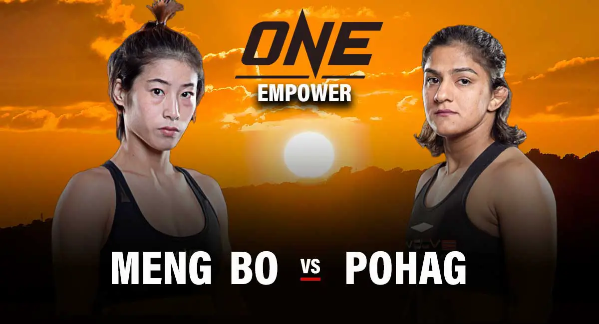 Meng Bo vs Ritu Phogat One Champions Empower