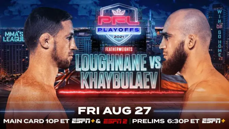 PFL 9 (2021 Season) Playoffs Night 3(Aug 27)-Results, Card, Date, Start Time, Location, How to Watch
