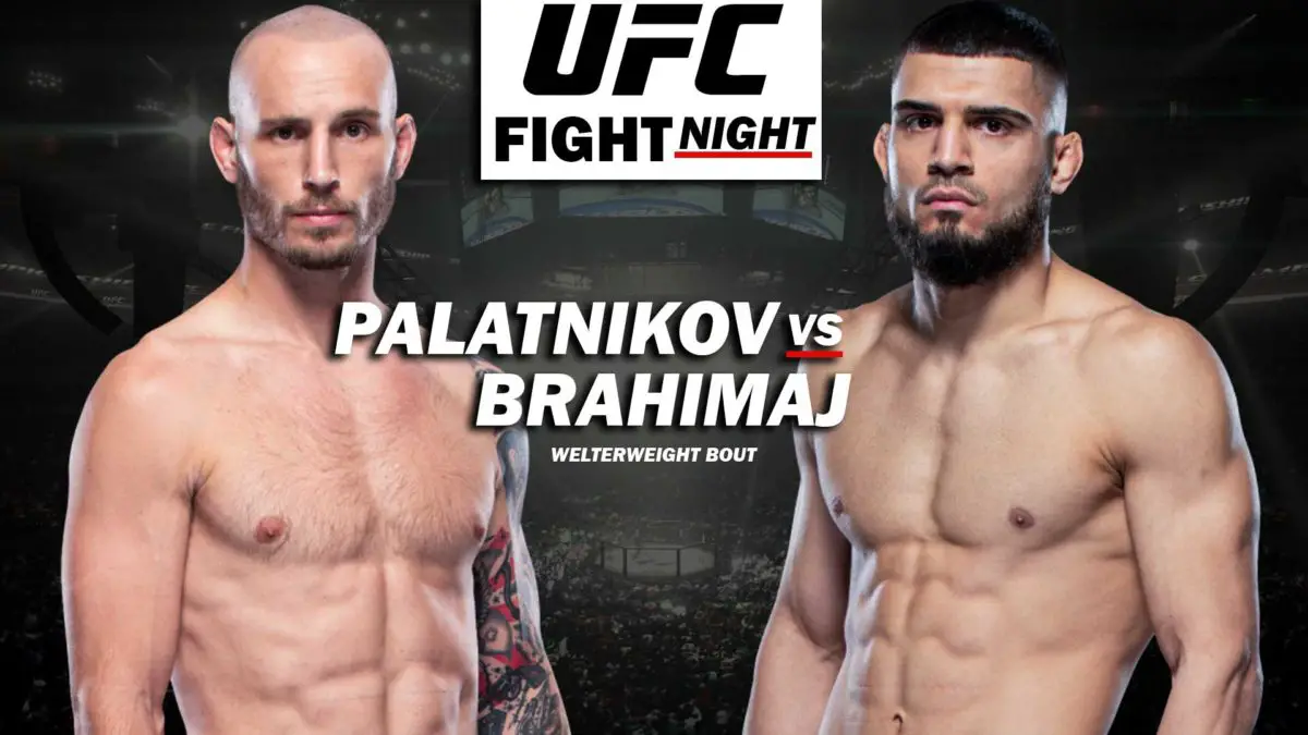 Palatnikov vs Brahimaj UFC Fight Night 21 August 2021