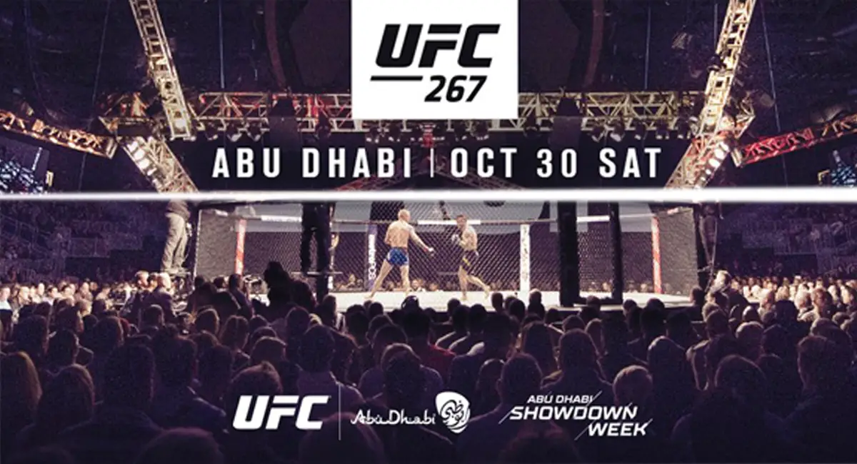 UFC Returns To Abu Dhabi For UFC 267 ITN WWE