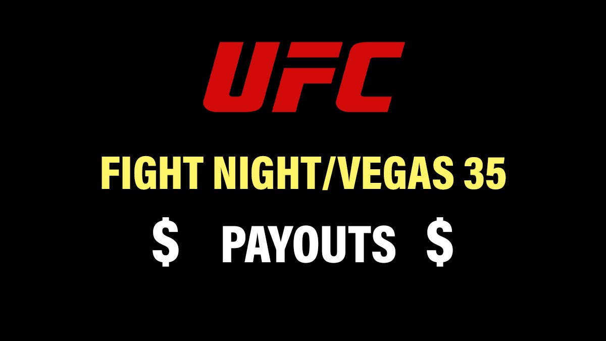 UFC Vegas 35 Payout