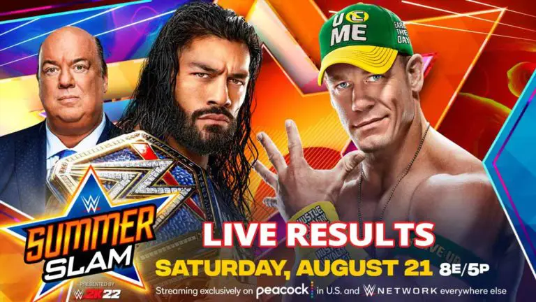 WWE SummerSlam 2021 Live Results