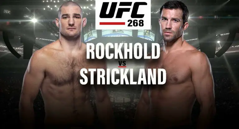 Sean Strickland vs Luke Rockhold Projected for UFC 268 PPV