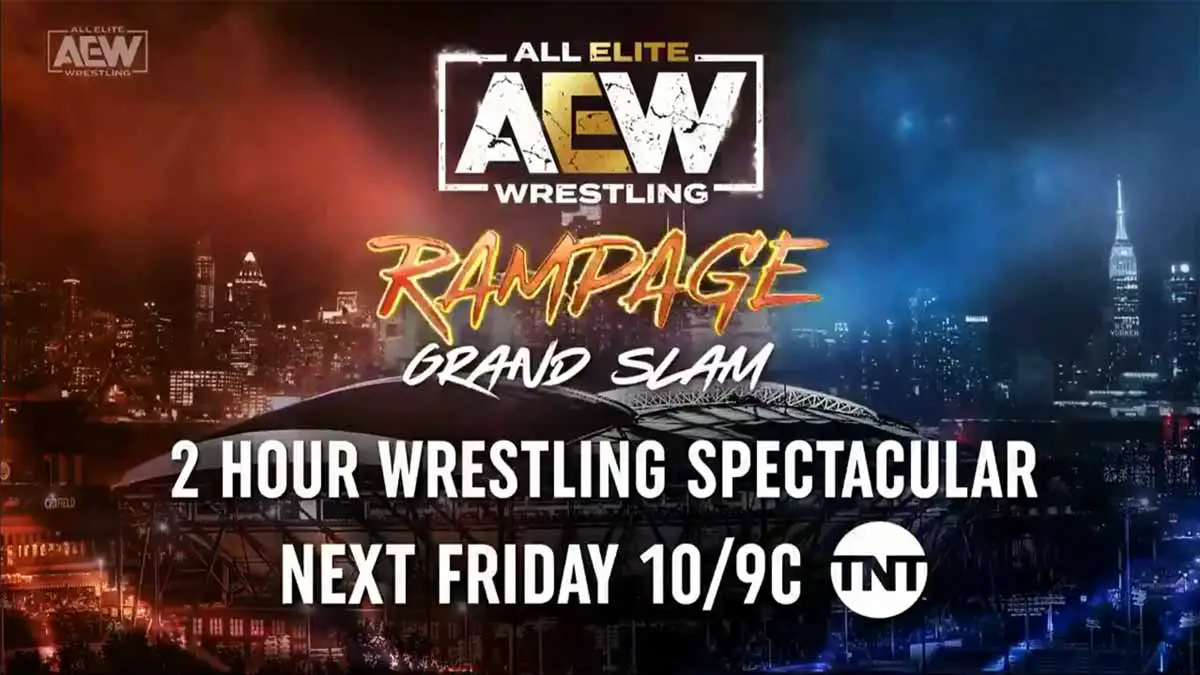 Aew Rampage Grand Slam 2021 Card How To Watch Tickets