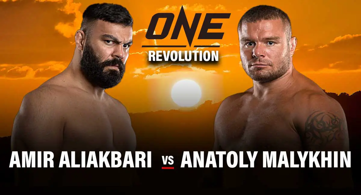 Amir Aliakbari vs Anatoly Malykhin One Revolution