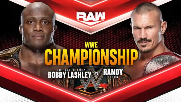 WWE Prepones WWE Championship Match for RAW September 13 Episode