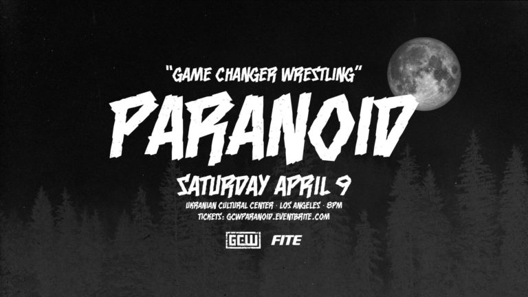 GCW Paranoid- Results, Match Card, Streaming Link