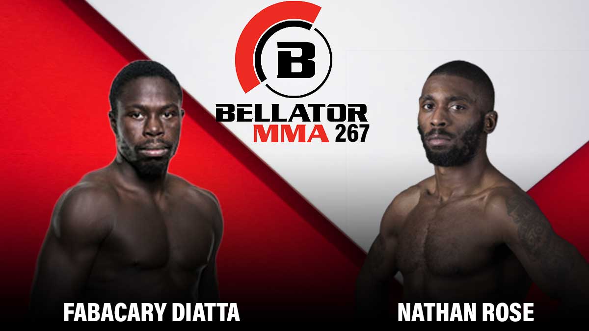 Fabacary Diatta vs Nathan Rose Bellator 267