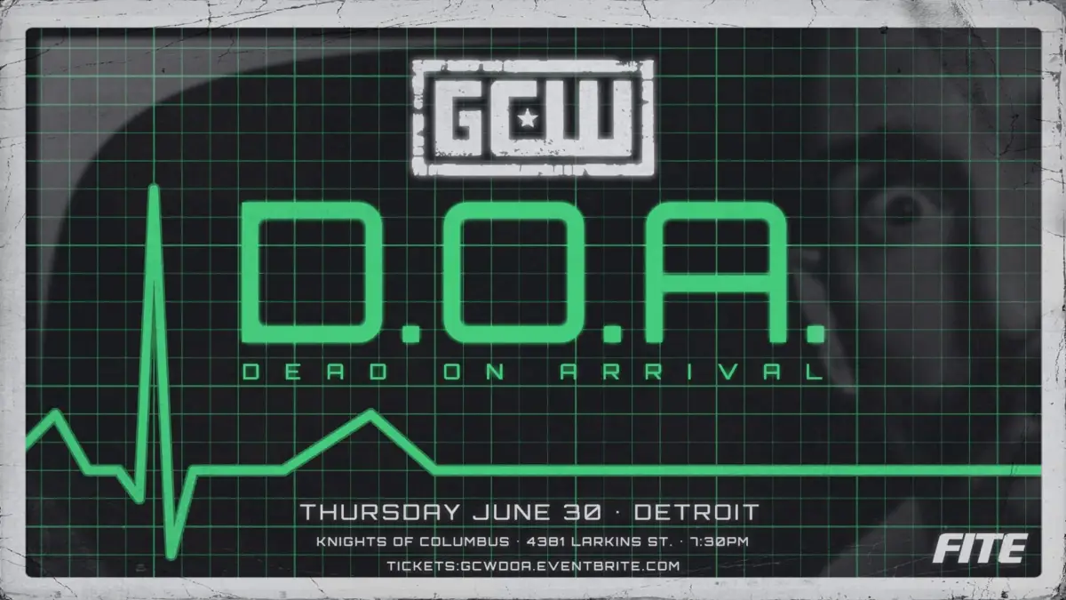 GCW Dead On Arrival Poster