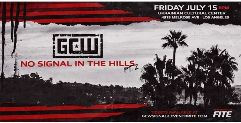 GCW No Signals In The Hills 2 Results, Card & Streaming Link