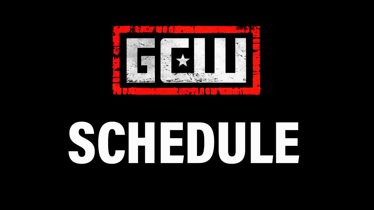 GCW-Schedule