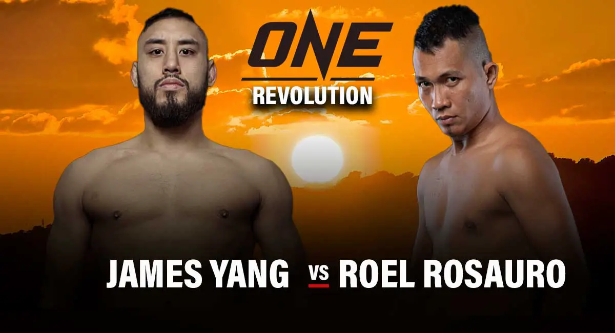 James Yang vs Roel Rosauro One Revoution