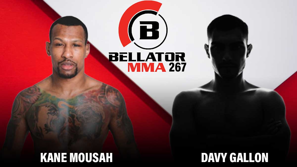 Kane Mousah vs Davy Gallon Bellator 267