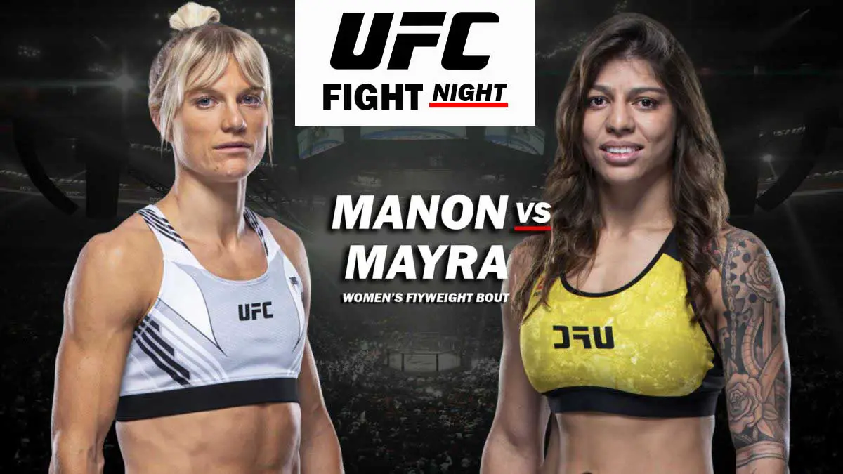 Manon Fiorot vs Mayra Bueno Silva UFC Fight Night