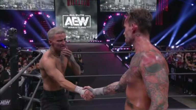 CM Punk defeated Darby Allin In The First Match After His return