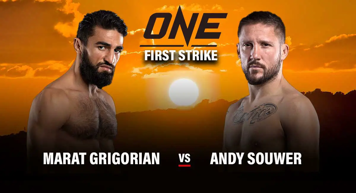 Marat Grigorian vs Andy Souwer One championship First Strike