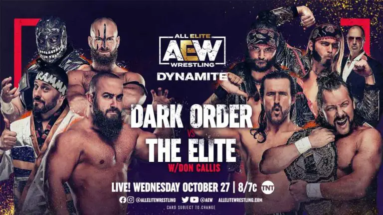 AEW Dynamite Results Oct 27, 2021- Elite vs Dark Order Live Updates