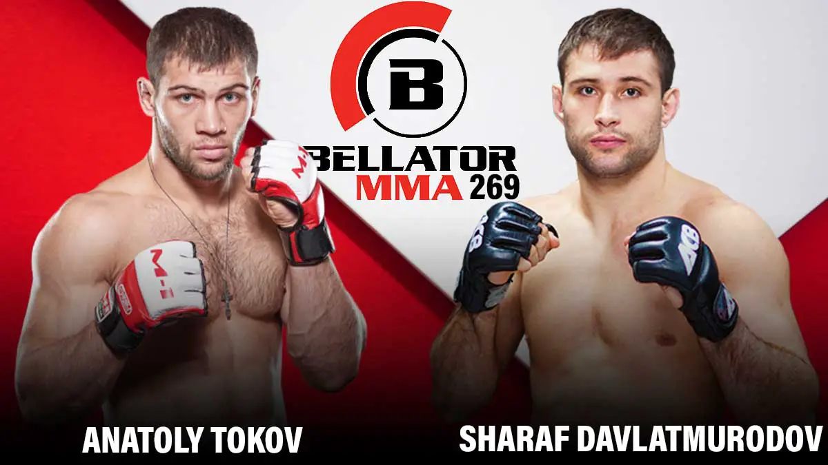 Anatoly Tokov vs Sharaf Davlatmurodov Bellator 269