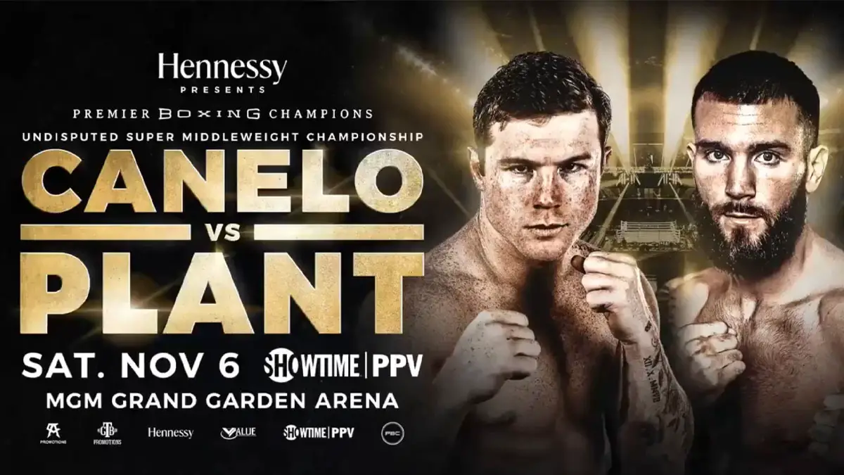 Canelo vs Plant Poster