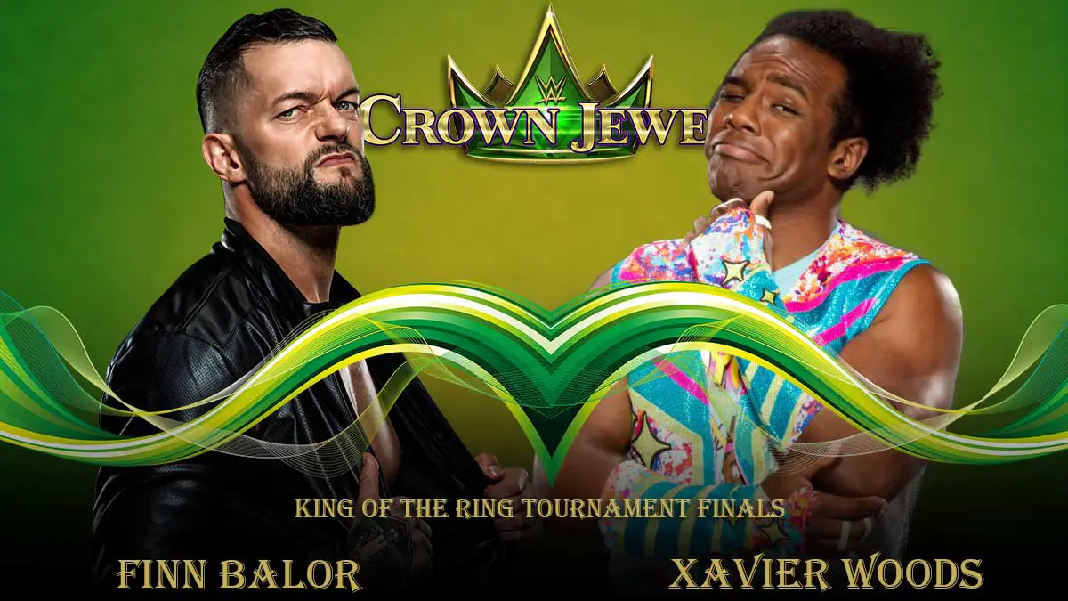 Finn Balor vs Xavier Woods King of the Ring tournament finals