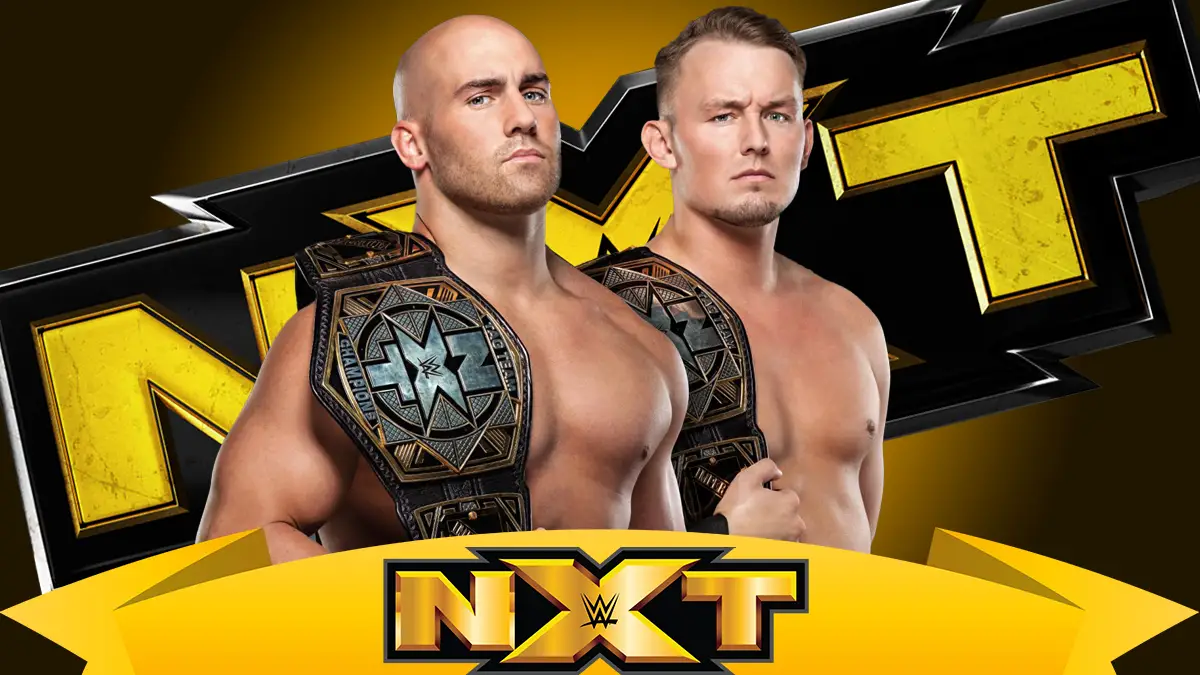(Fabian Aichner and Marcel Barthel) NXT Tag Team Champion