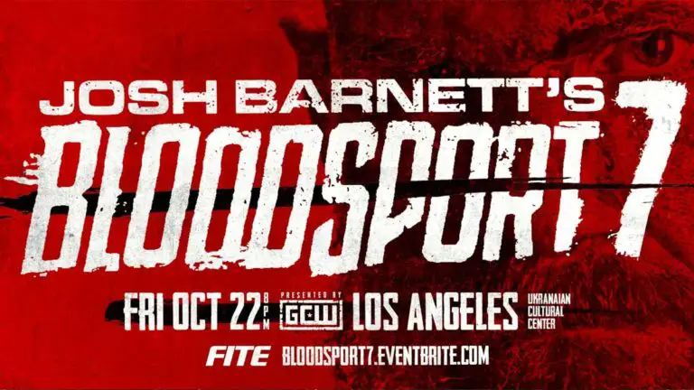 GCW Josh Barnett’s Bloodsport 7: Results, Card, How To Watch