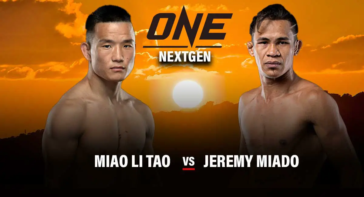 Miao Li Tao vs Jeremy Miado One Nextgen