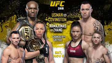 Ufc 268 results
