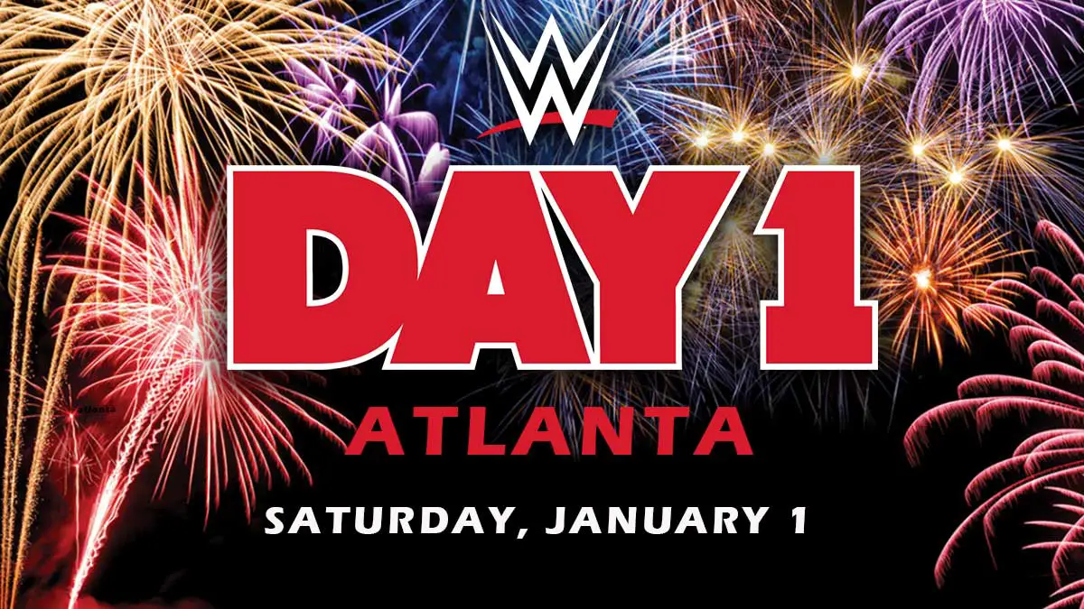 WWE DAY 1 POSTER