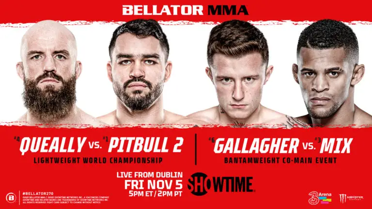 Bellator 270- Pitbull vs Queally II- Results, Card, Date, Time