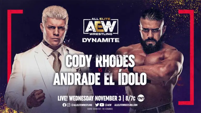 AEW Dynamite Nov 3, 2021 – Live Results & Updates