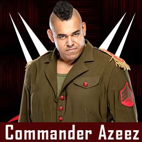 COmmander Azeez WWE Roster 2021