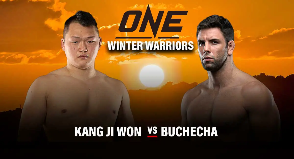 Kang Ji Won vs Buchecha One Champions Winter Warriors