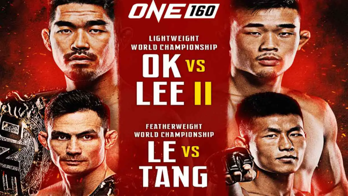 ONE Championship 160 OK vs Lee