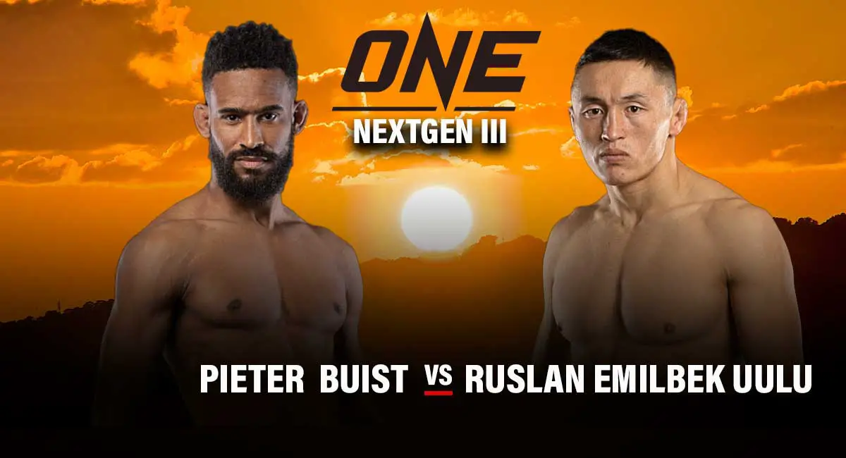 Peter Buist vs Ruslan Emibek Uulu One CHampion Nextgen III