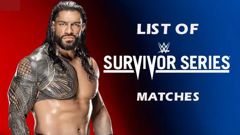 List of All Roman Reigns Survivor Series Matches