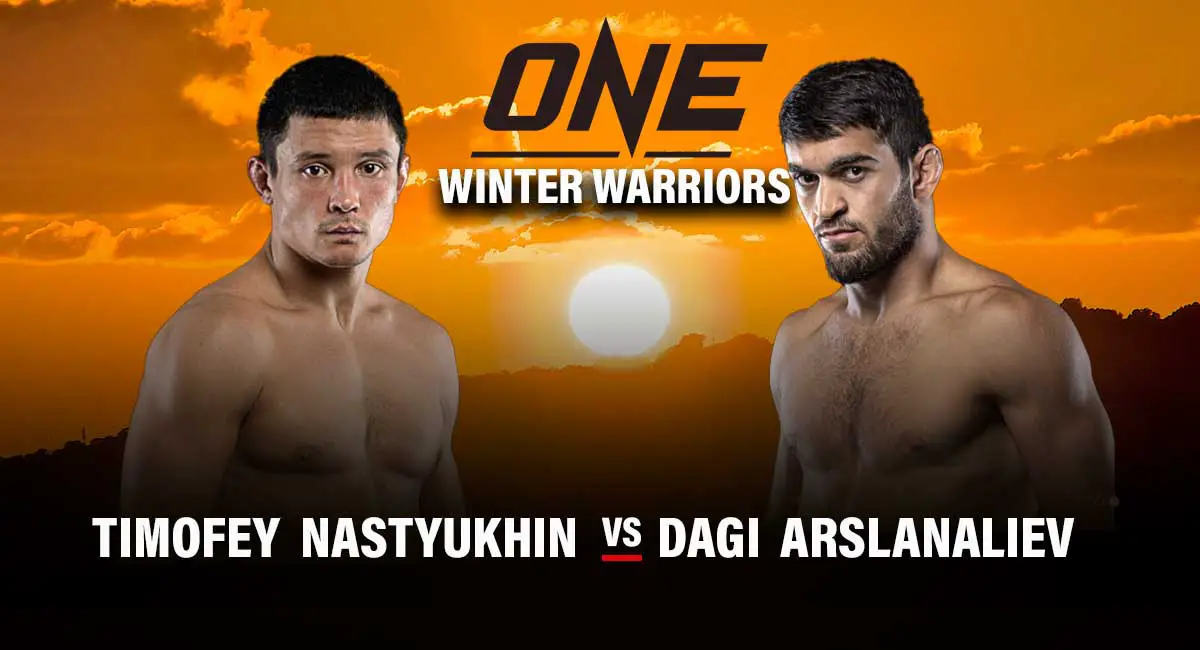 Timofey Nastyukhin vs Dagi Arslanalien One CHampions Winter Warriors