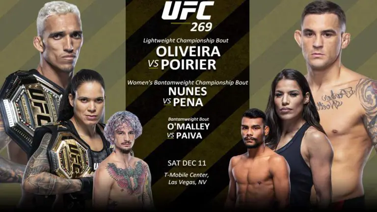 UFC 269 Performance Bonus: Oliveira, Pena Among 8 Winners