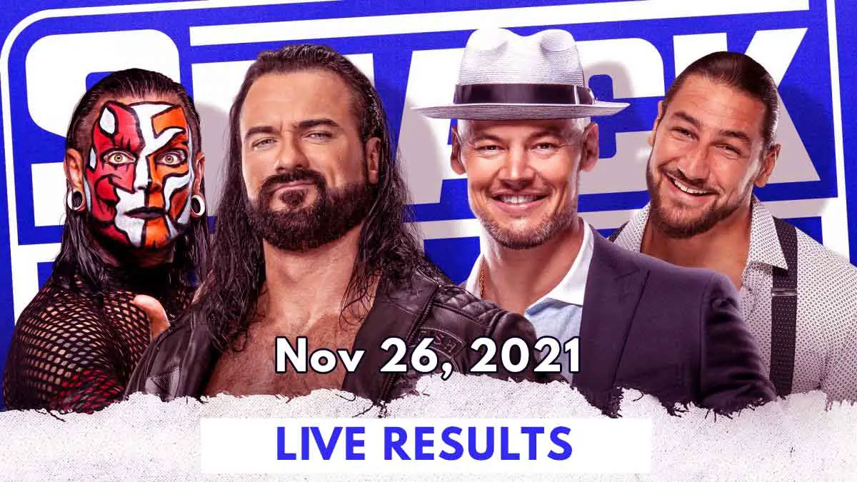 WWE SmackDown Results Nov 26 2021