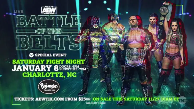 Date Announced for AEW First-Ever Battle of the Belts Event