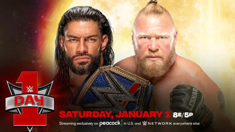 Brock Lesnar to face Roman Reigns at WWE Day 1 Main Event