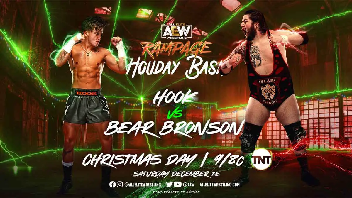 Hook vs Bronson AEW Rampage 25 December 2021