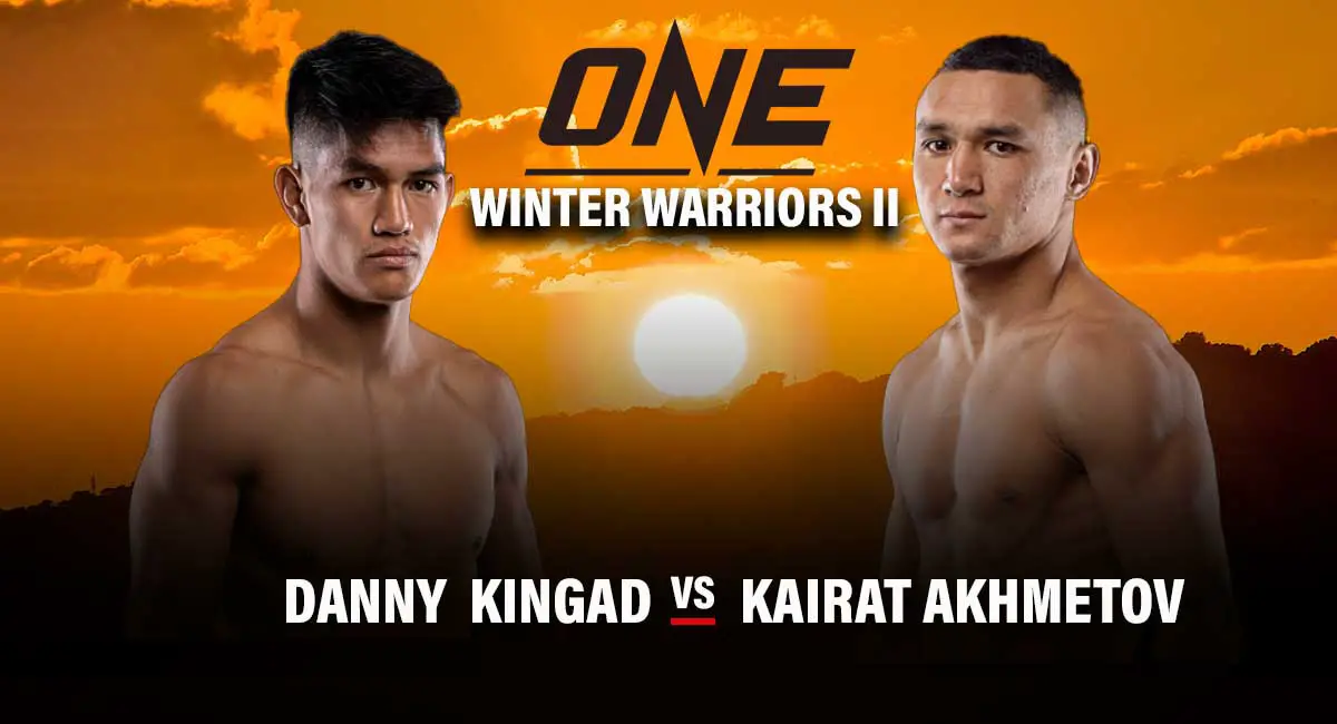 Danny kingad vs Kairat Akhetov Winter Warriors II